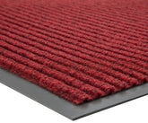 100pointONE Front Door Mat red striped front view