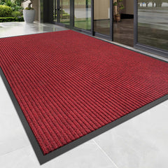 100pointONE Front Door Mat showing deep grooves for dirt capture
