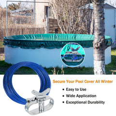 102-foot cable included in LanPool Pool Cover Kit