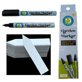 133 SUPPLY 4-inch plastic plant labels pack with marker pens