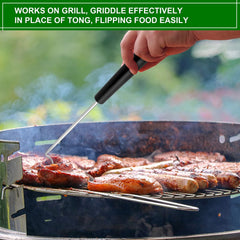 17In HaSteeL flipper lifting grilled chicken