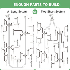 200FT distribution tubing for Riboud drip irrigation system