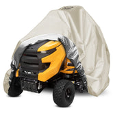 2win2buy Riding Lawn Mower Cover beige front view