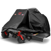 2win2buy Zero Turn Lawn Mower Cover black front view