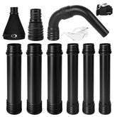 3 BUZZLETT Universal Gutter Cleaning Tool front view with adjustable nozzle