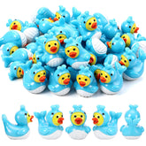 30 pieces of mini whale resin ducks collection