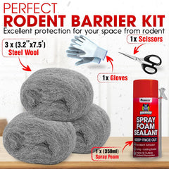 350ml spray foam can included in the rodent barrier kit