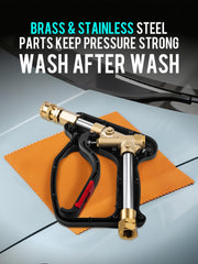 360° rotating quick connect of MEKOH pressure washer gun