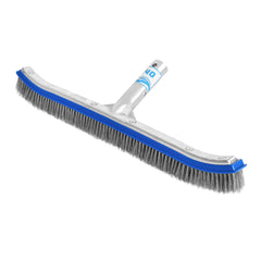 440 Heavy-Duty 18-Inch Stainless Steel Pool Brush front view