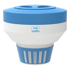 440 Pool Chlorine Floater Dispenser front view with lid