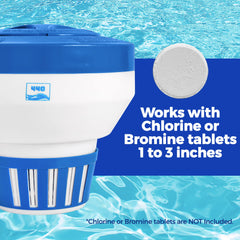 440 Pool Chlorine Floater Dispenser in packaging