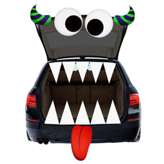 4E's Novelty Monster Trunk or Car Decoration Kit with huge eyes