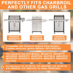 5 outlet electronic ignition module for Charbroil grill