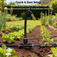 60FT irrigation hose included in the kit