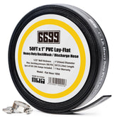 6699 Discharge Hose 1-inch by 50-foot in black color
