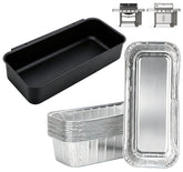 WEBROIL Catch Pan and Drip Pan Liners for Weber Genesis II front view