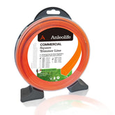A ANLEOLIFE 0.065" Square Weed Wacker String 370ft pack