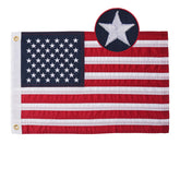 A-ZCOVER American Flag 12x18 inch front view with vibrant colours