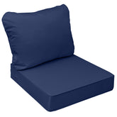 AAAAAccessoires Outdoor Chair Cushion Navy Blue front view