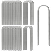AAGUT 12 inch U Shaped Garden Stakes pack front view