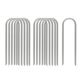 AAGUT U Shaped Garden Stakes 12 Inch pack view