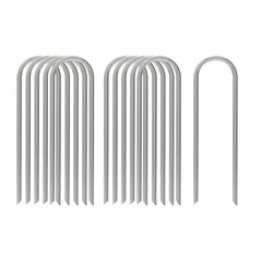 AAGUT U Shaped Garden Stakes 12 Inch pack view