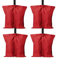 ABCCANOPY Canopy Weights 120 LBS red weight bag front view