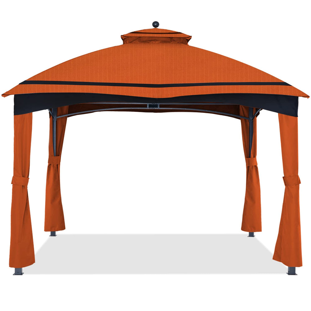 ABCCANOPY Replacement Canopy in rust red front view