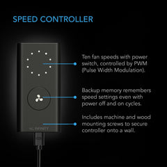 AC Infinity CLOUDLINE S6 with remote control