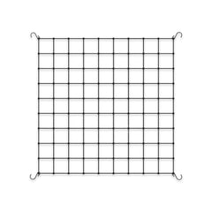 AC Infinity Elastic Trellis Netting 3x3' black front view