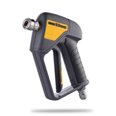 Active Swivel Pressure Washer Gun front view with gray finish
