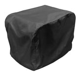 Adamoss Generator Cover front view, black 26L x 20W x 20H