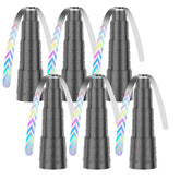Adawook Fly Fans for Tables, 6PCS black model front view