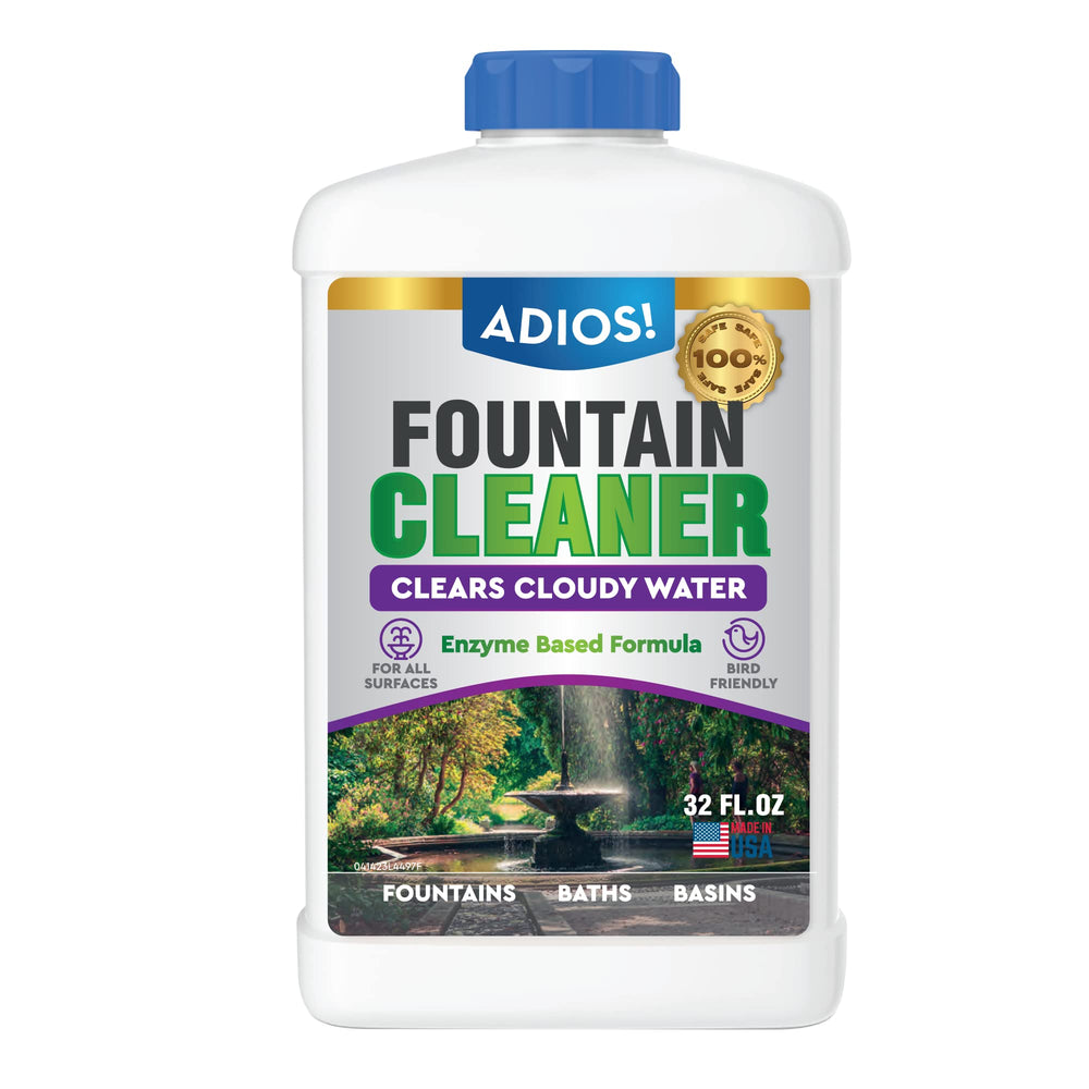 ADIOS! Water Fountain Cleaner 32oz front view