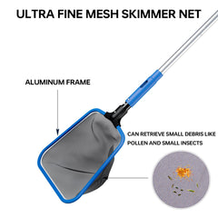 Adjustable 70.5-inch aluminum pole for pool cleaning