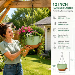 adjustable iron chain of zople hanging planter