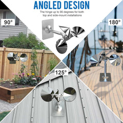 Adjustable neck of MARKETTY bird reflector for versatility