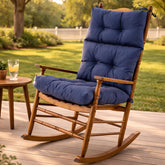 Aegisun Rocking Chair Cushion front view in navy blue
