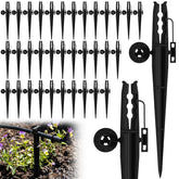 Afarnook irrigation tubing stakes 1/4 inch pack of 50 front view