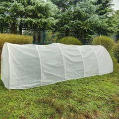 Agfabric Plant Covers 10'x12' frost blanket draped over plants