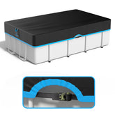 AGROAIDE 9x18 Ft Rectangle Pool Cover front view