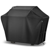 Aguegro 52 Inch Grill Cover front view in black