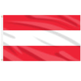 AhfuLife Austria Flag 3x5 ft front view with vibrant colors