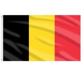 AhfuLife Belgium Flag 3x5 ft front view with vibrant colors