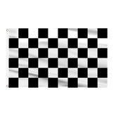 AhfuLife Checkered Flag 3x5 Ft front view