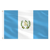 AhfuLife Guatemala Flag 3x5 Ft front view with vibrant colours