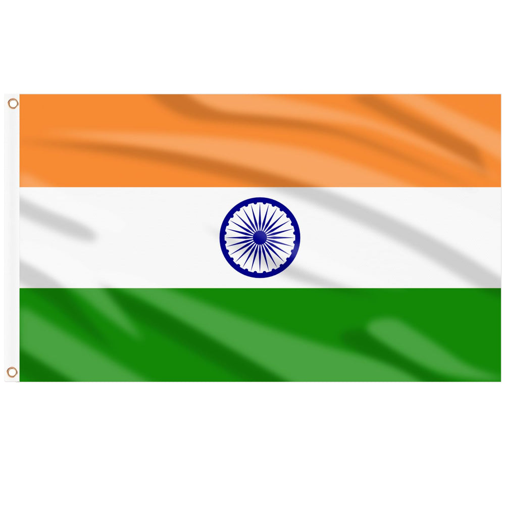 AhfuLife India Flag 3x5 Ft front view with vibrant colours