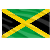 AhfuLife Jamaica Flag front view 3x5 ft
