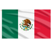 AhfuLife Mexico Flag 3x5 ft front view showcasing vibrant colours