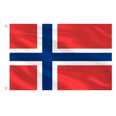 AhfuLife Norway Flag 3x5 ft front view